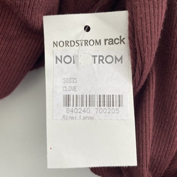 Alix NYC Clarkson Cutout Ribbed Stretch Long Sleeve Turtleneck Dress | Size L - Picture 7 of 7